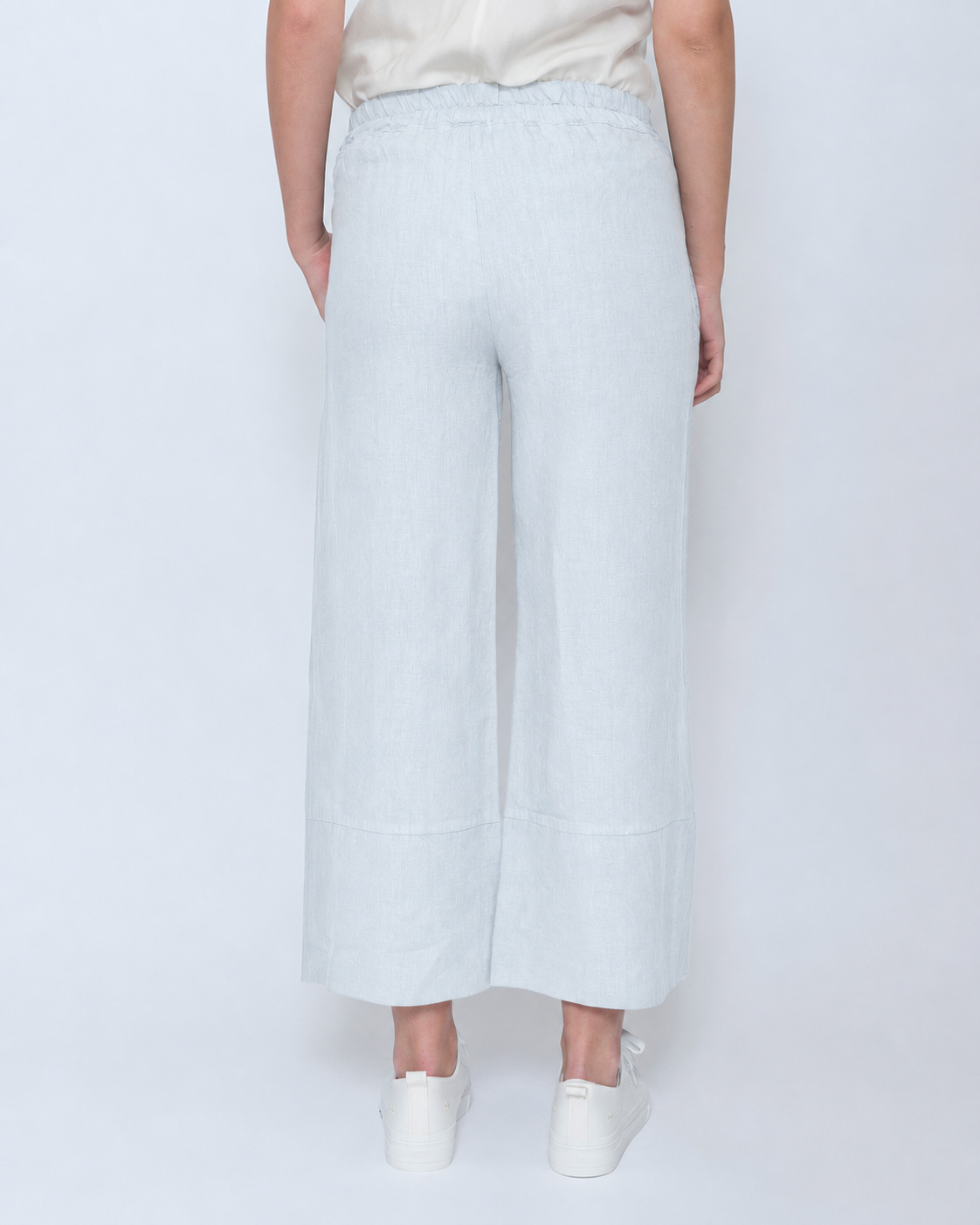 Blueberry Flare Trouser, Silver