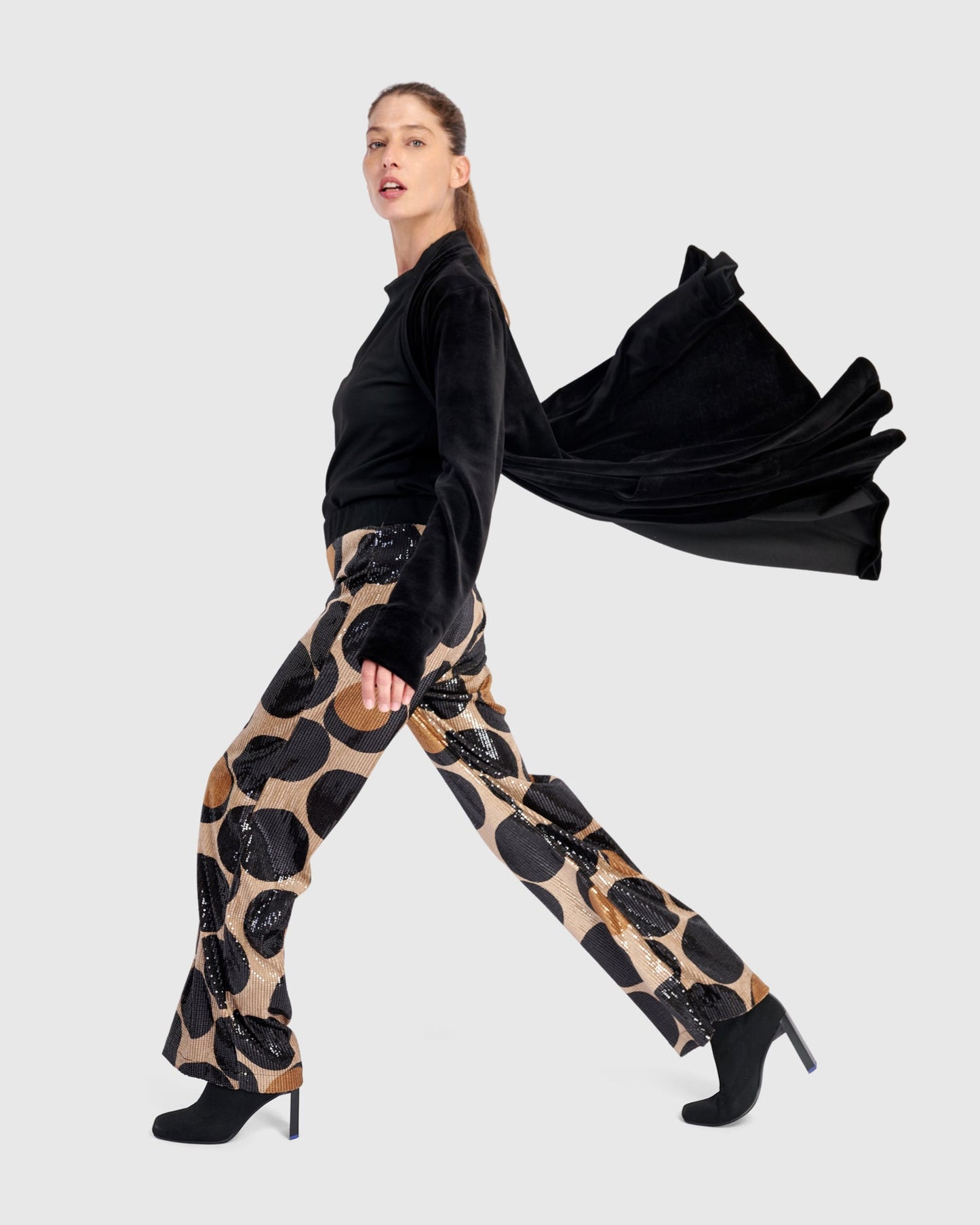Fizz Sequin Pants, Eclipse