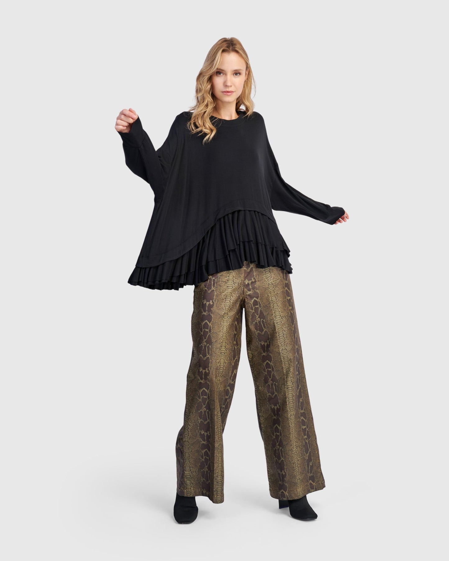 Urban Softie Lull Top, Black