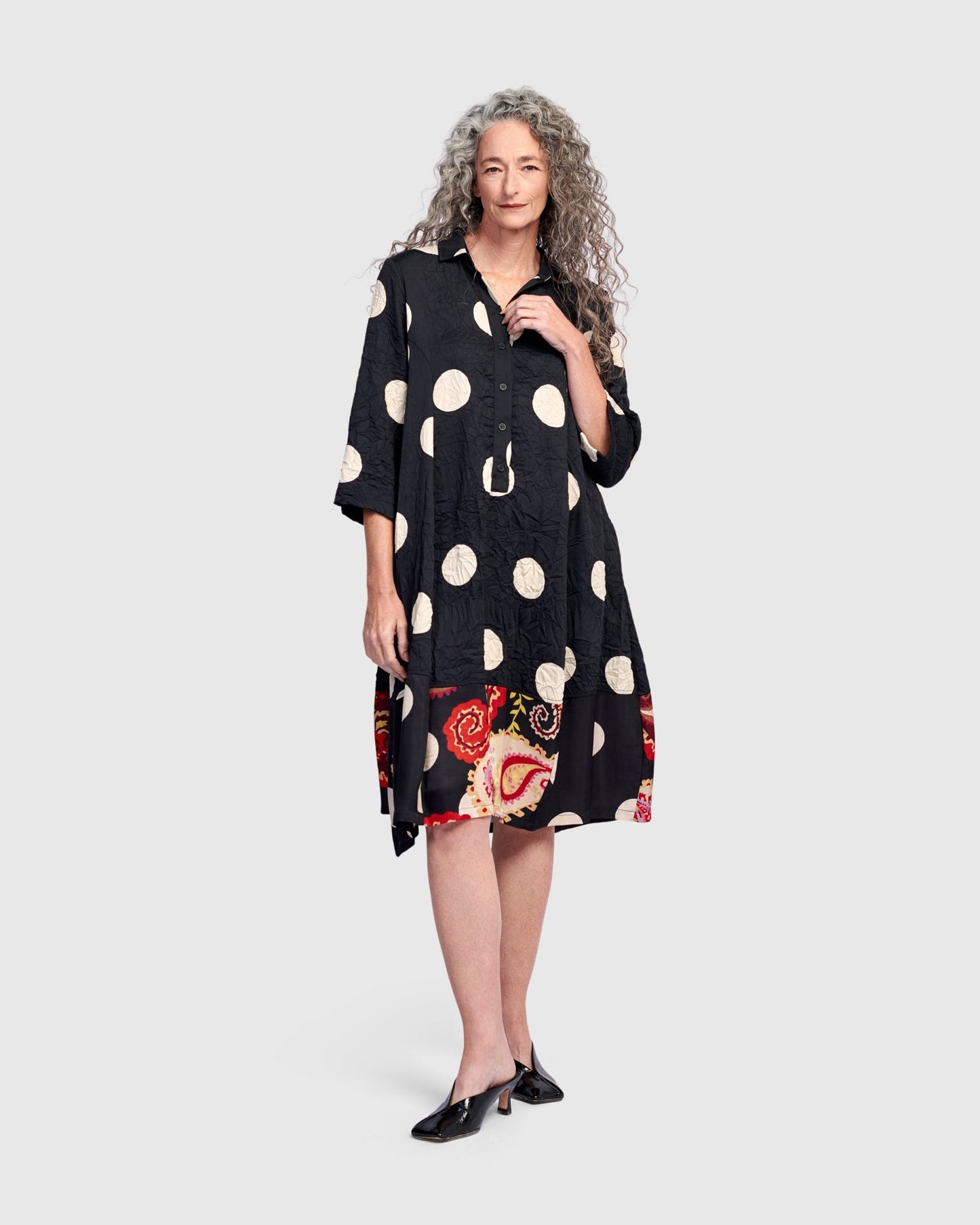 Symphony Shirt Dress, Fiesta
