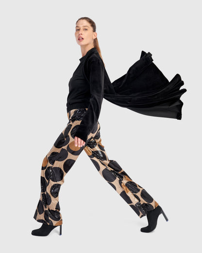 Fizz Sequin Pants, Eclipse