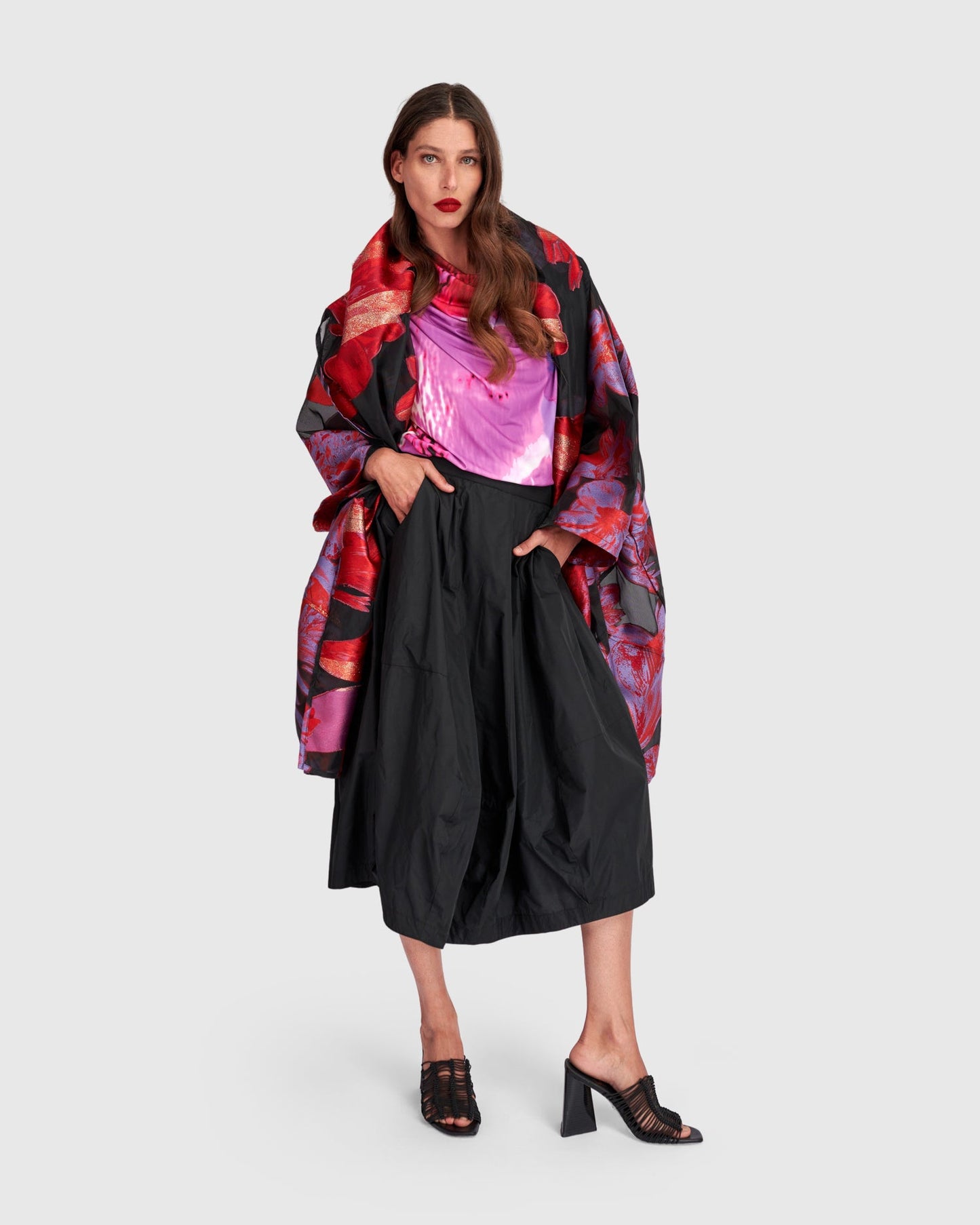 Kuro Balloon Skirt, Black