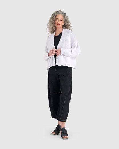 Go-To Barrel Pants, Black