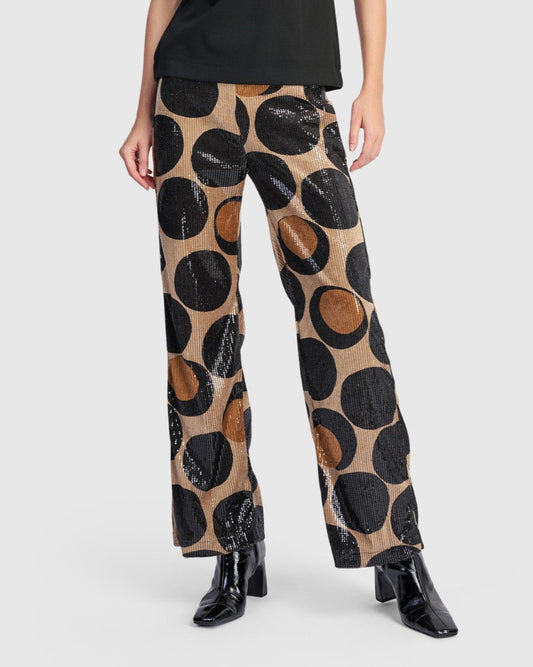 Fizz Sequin Pants, Eclipse