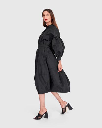 Kuro Balloon Skirt, Black